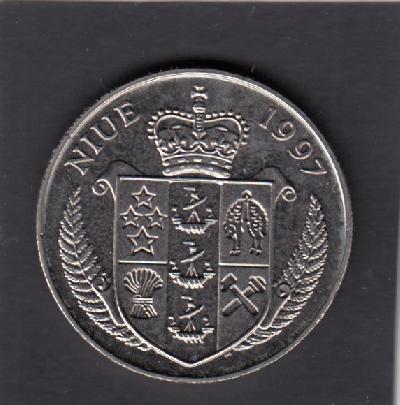 Beschrijving: 1 Dollar DIANA THE PEOPLES PRINCESS